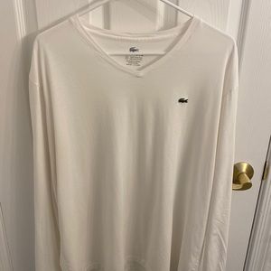 Mens Lacoste V-Neck Shirt